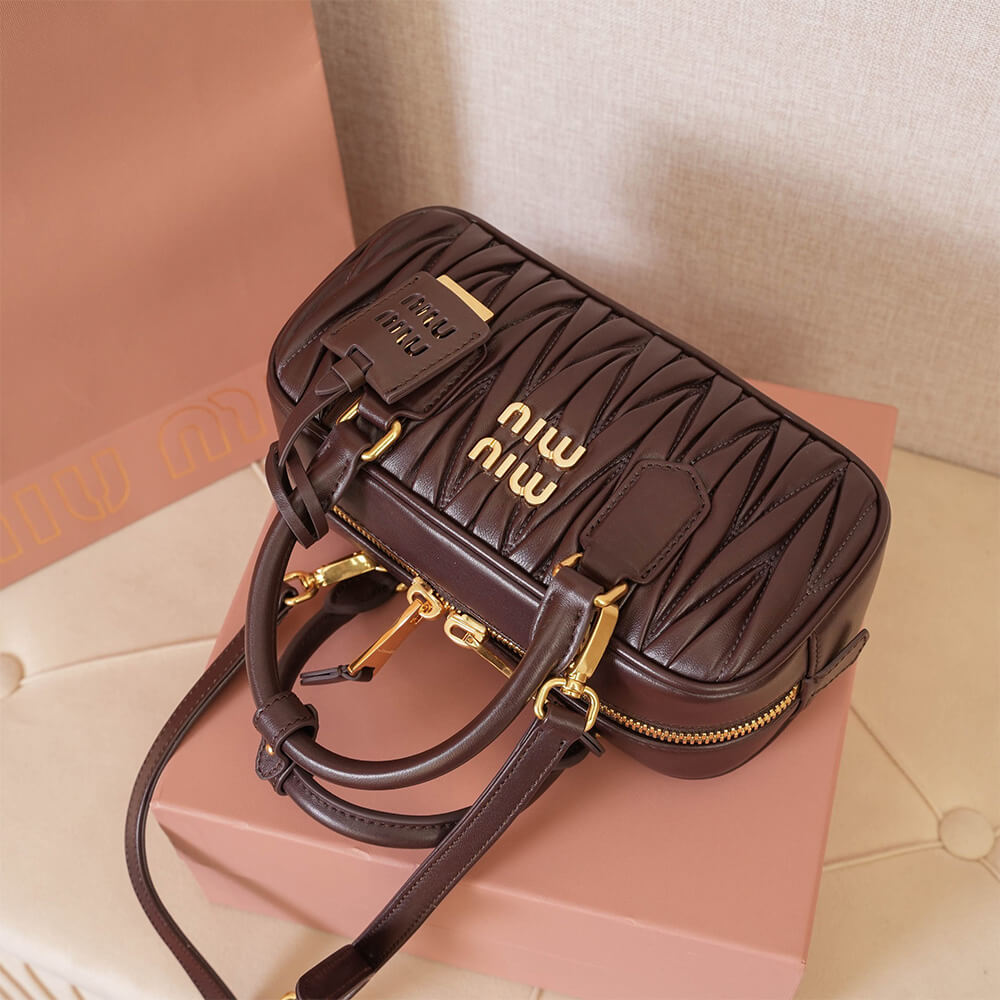MIUMIU Medium Arcadie matelasse nappa Bag(HIGH-END GRADE) - Top Club