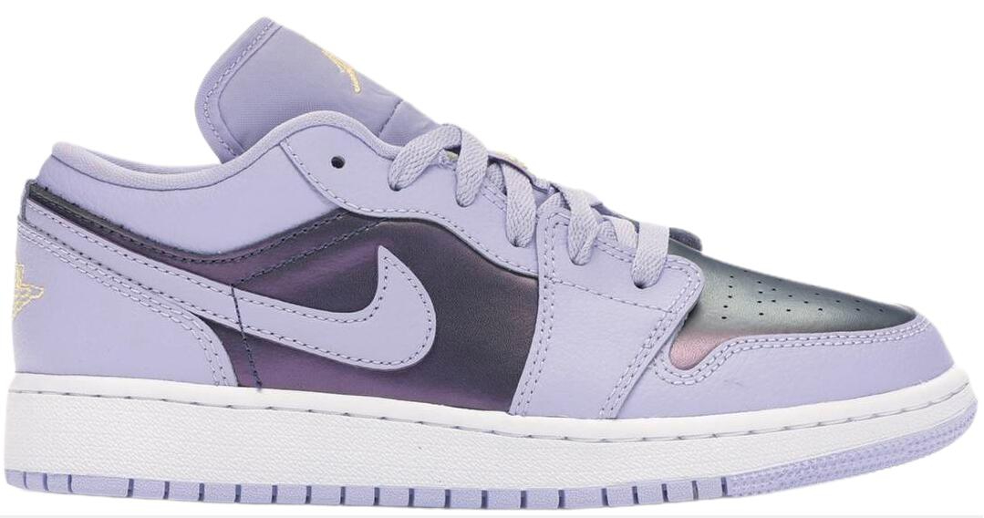 Air Jordan 1 Low GS  Oxygen Purple  554723-505 - Sneaker Replica Workshop