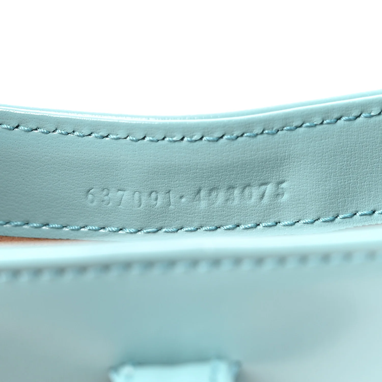 Boarded Dyana Lux Calfskin Mini Jackie 1961 Hobo Dusty Azure - Top Club