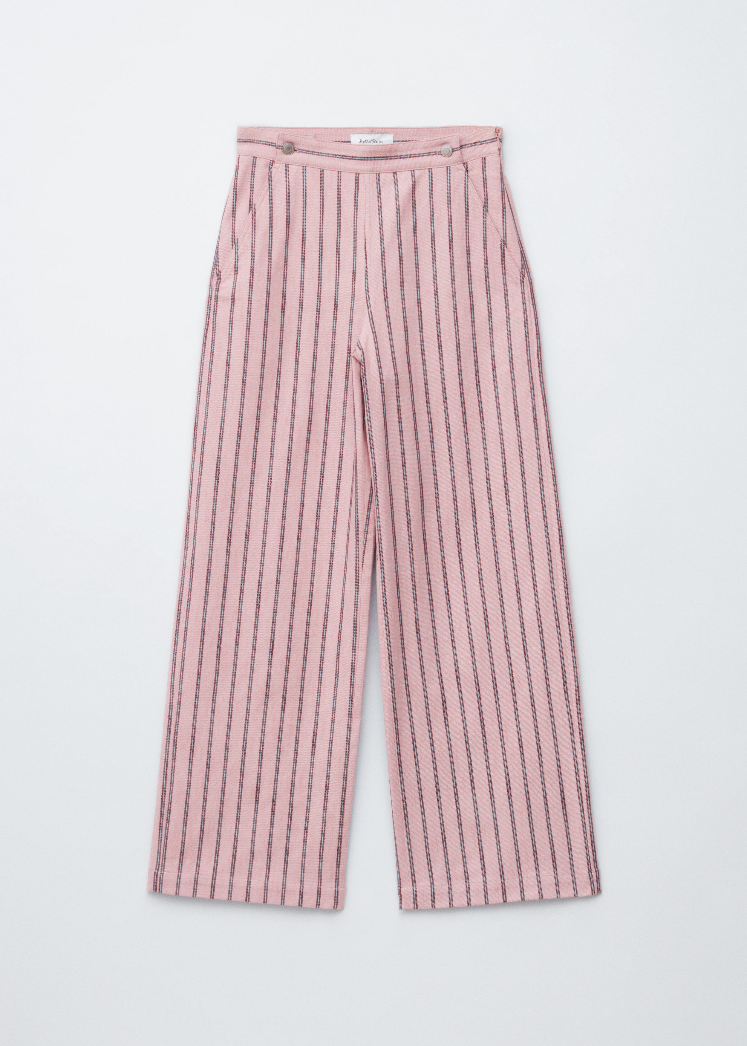 & Other Stories STRIPED COTTON TROUSERS