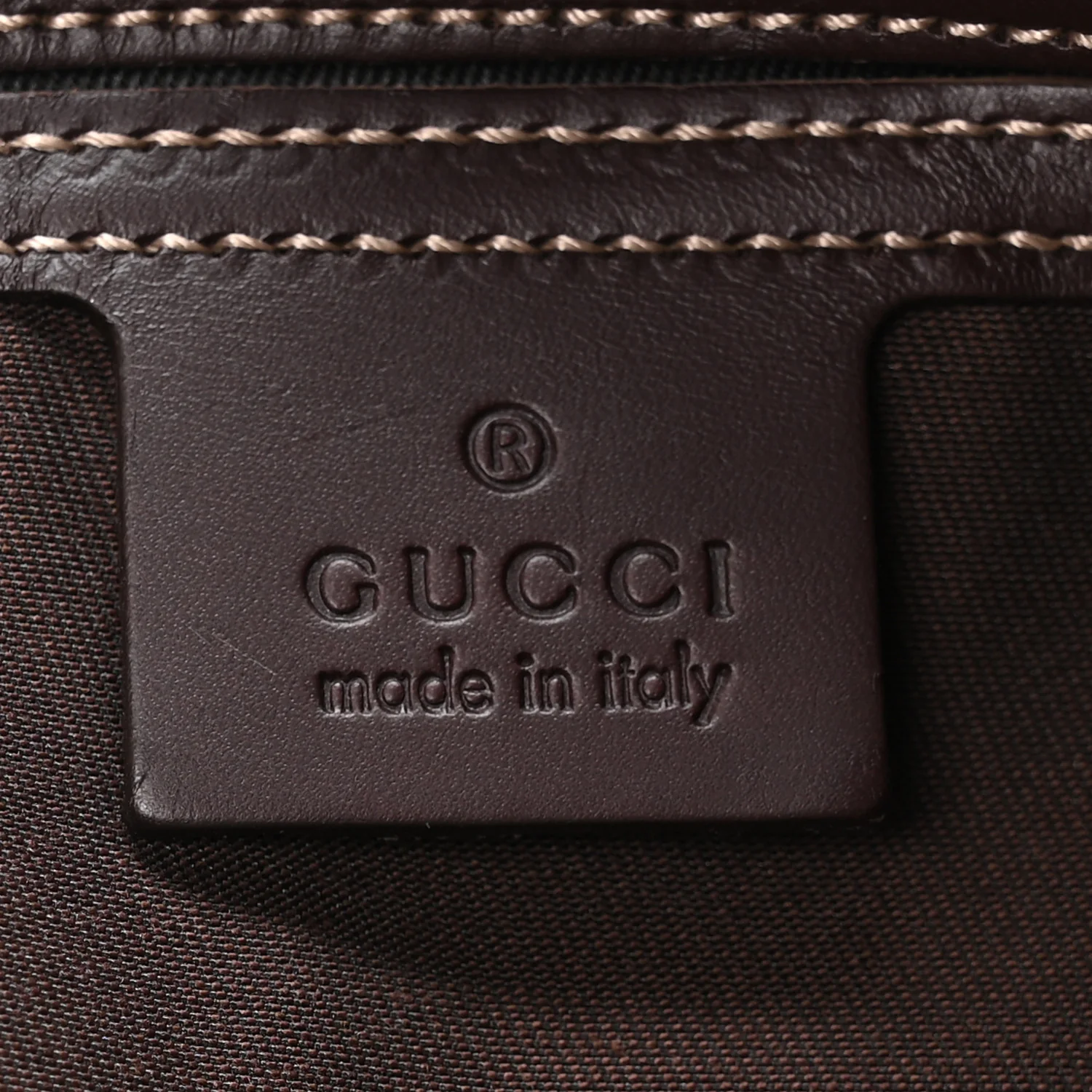 GG Supreme Monogram Belt Bag Dark Brown - Top Club