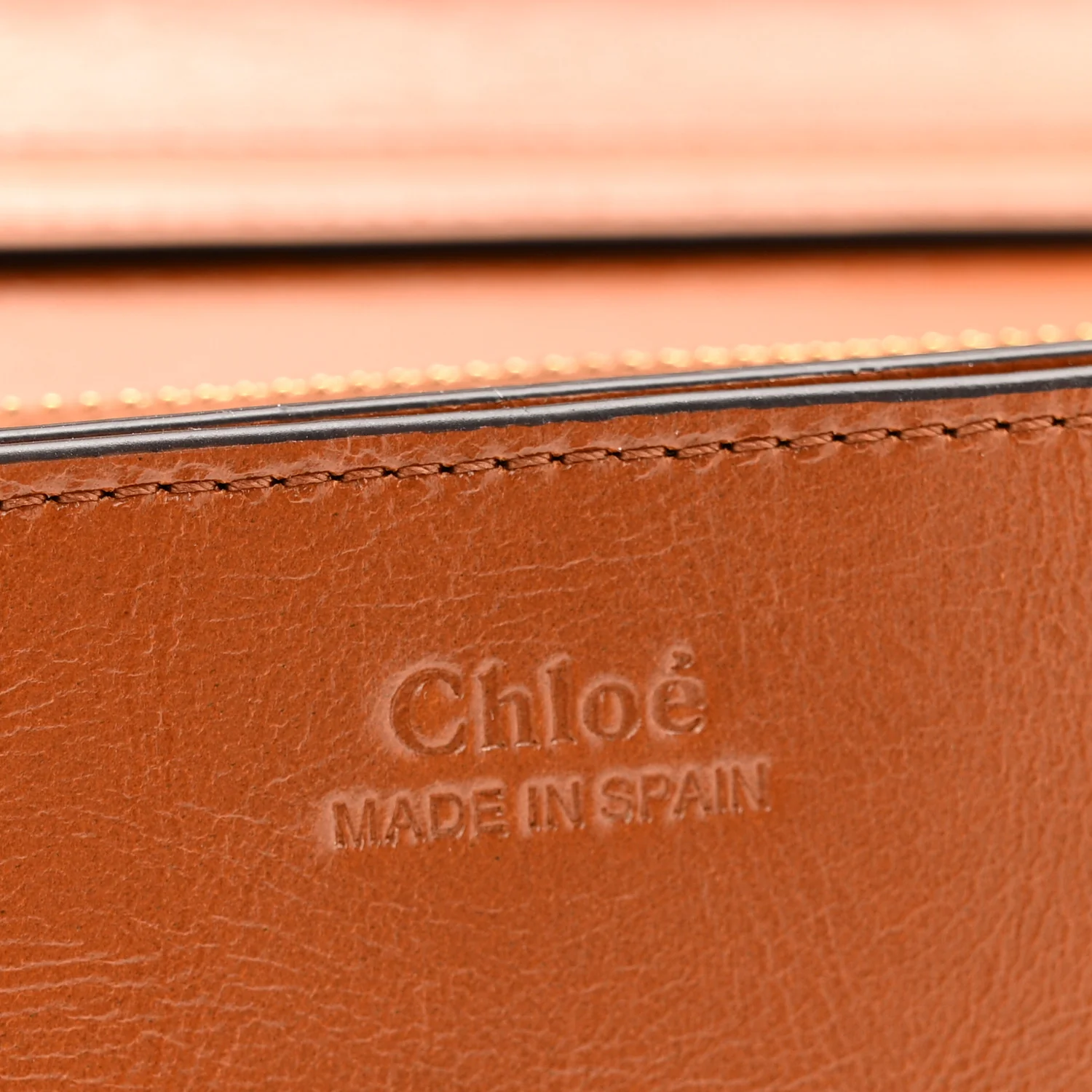 Calfskin Iconic Flap Wallet On Chain Clay Brown - Top Club