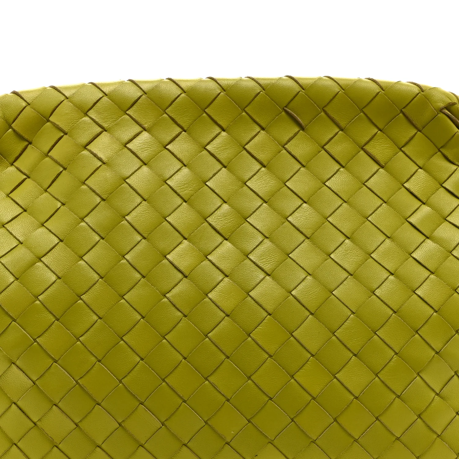 Nappa Intrecciato Clutch  Seagrass - Top Club