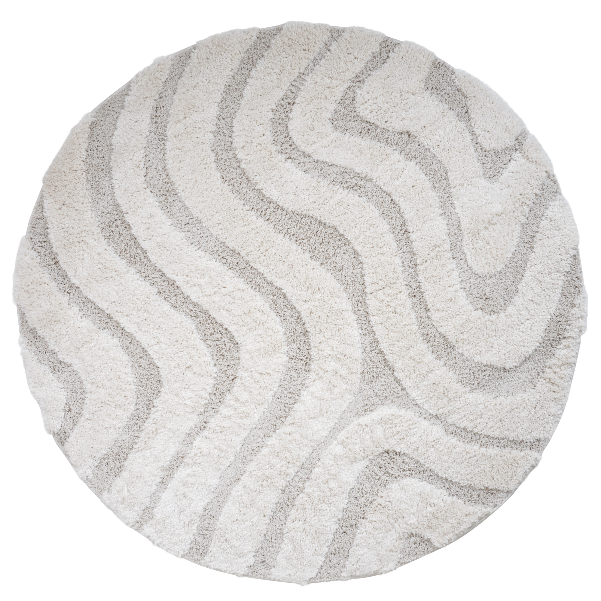 Vloerkleed Isa Cream Ø200 cm