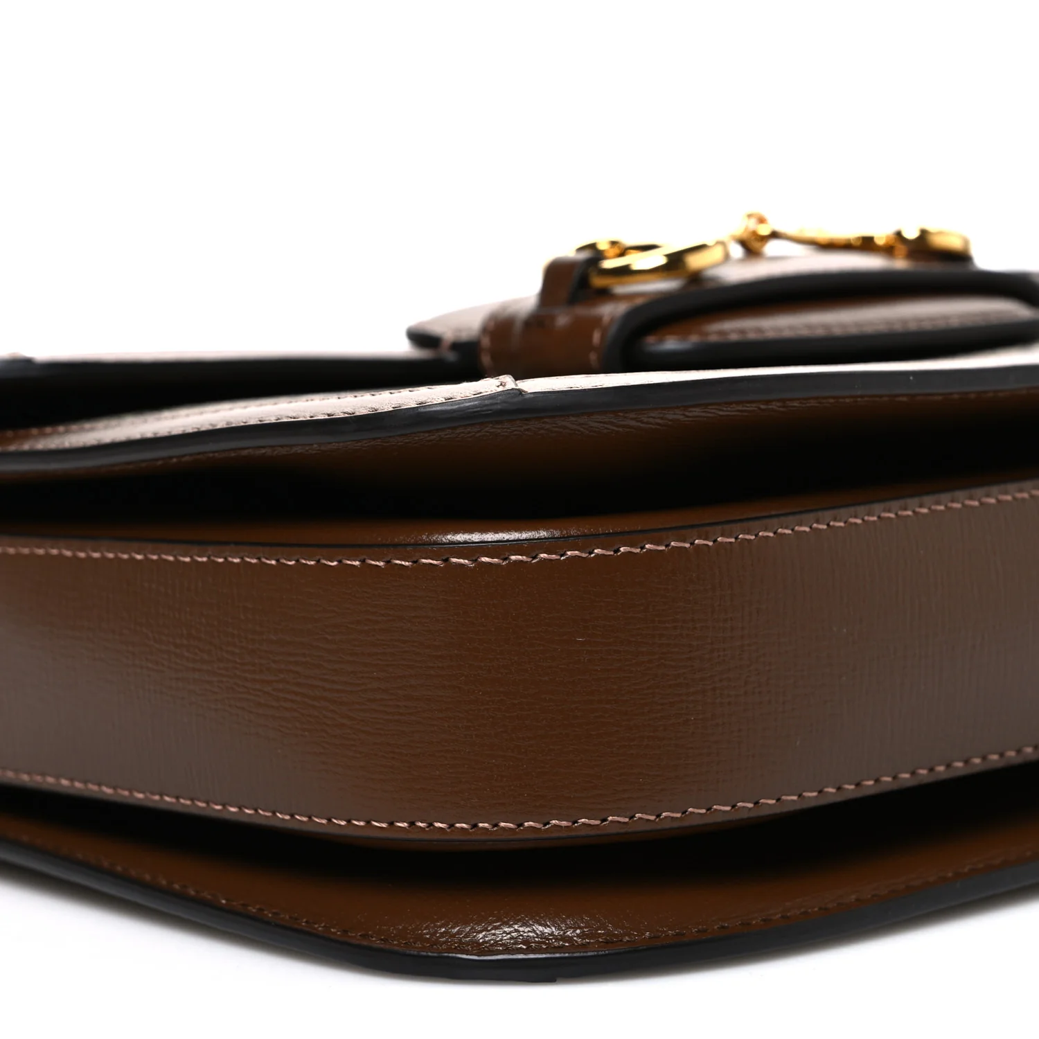GG Supreme Monogram Horsebit 1955 Shoulder Bag Beige Brown Sugar - Top Club