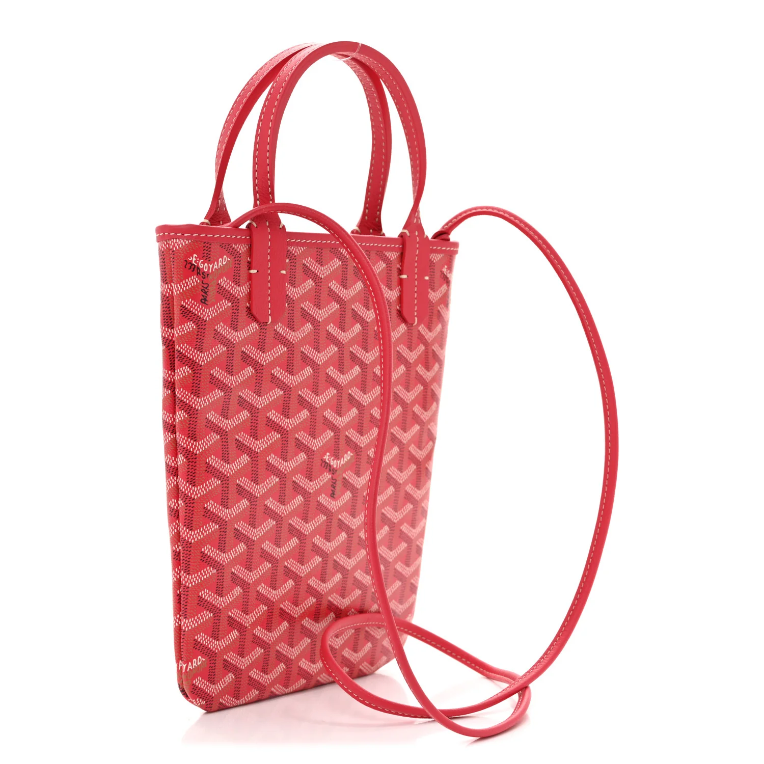 Goyardine Le Jardin Poitiers Tote PM Fuchsia - Top Club