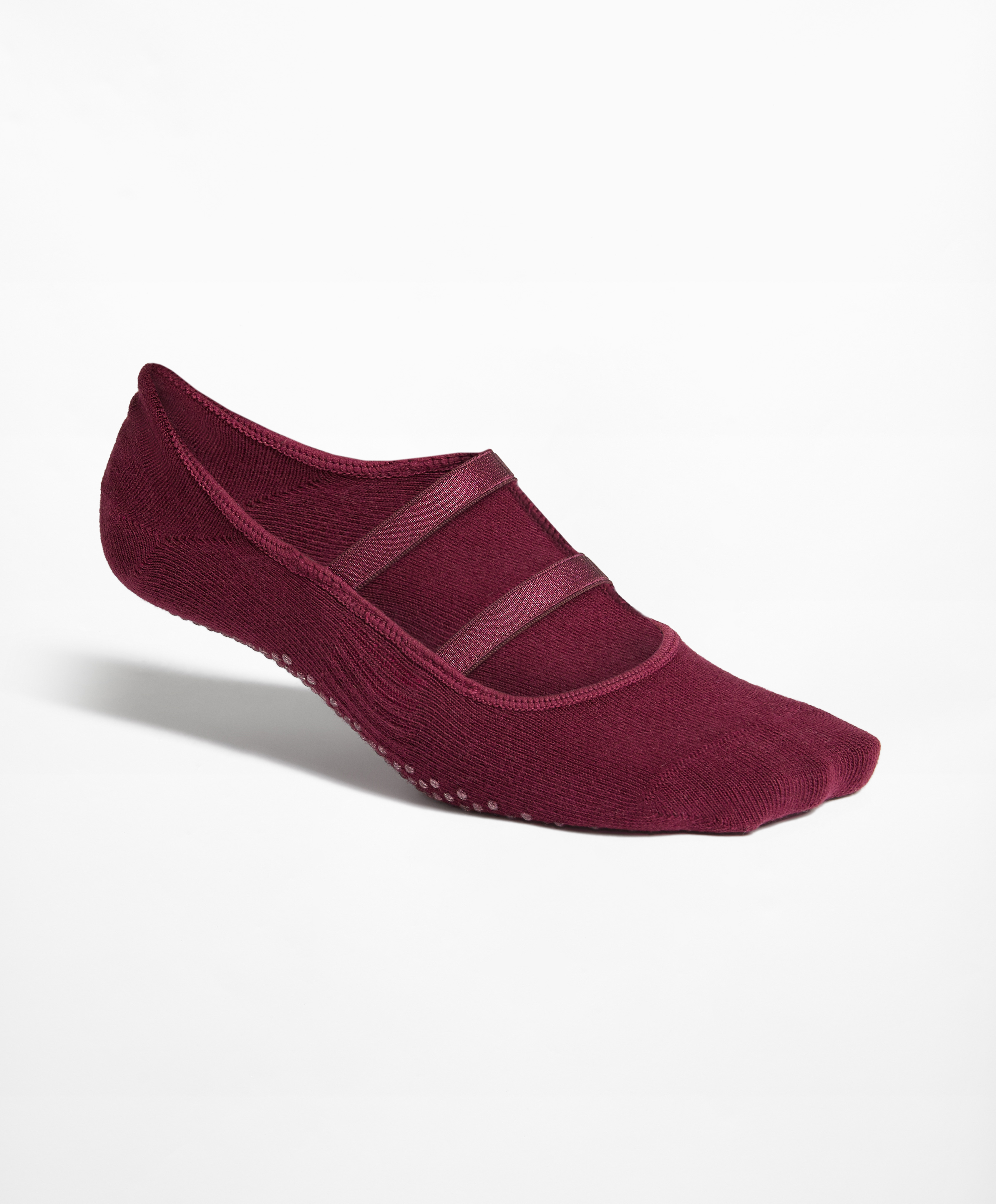 OYSHO Cotton blend yoga and Pilates socks with parallel straps