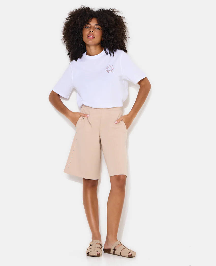 Pimkie Bermuda en molleton avec clous