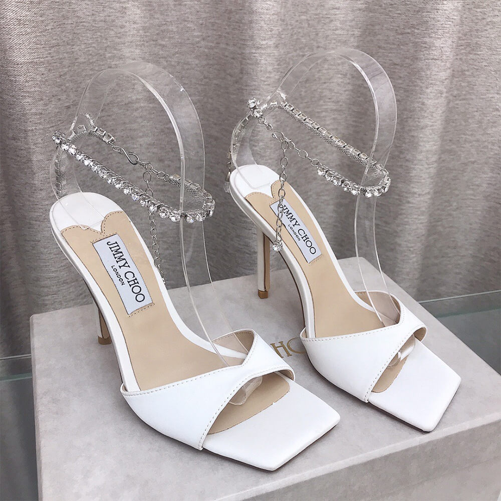 JIMMY CHOO Saeda Sandal 100 - Top Club