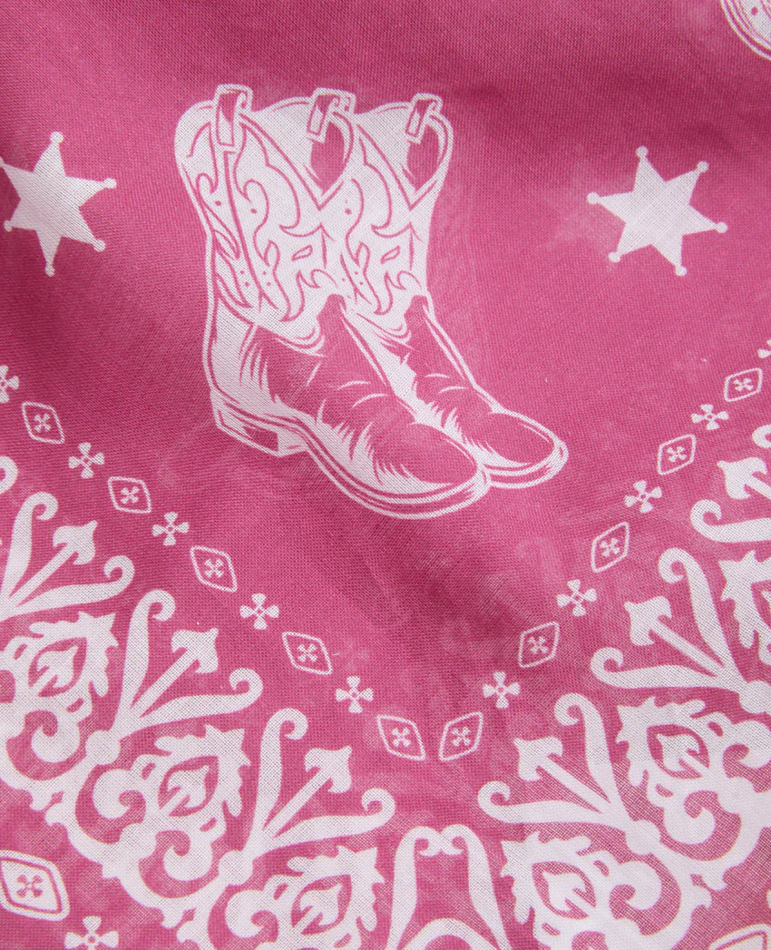 Pimkie Foulard bandana avec santiags