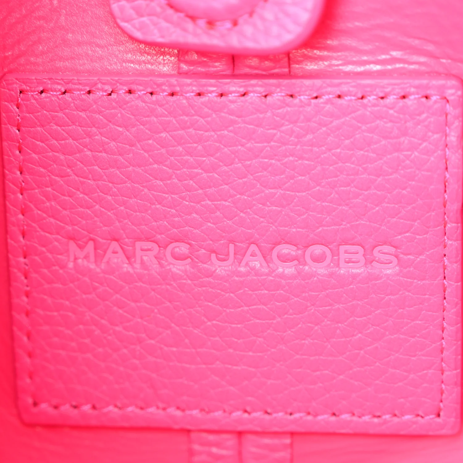Grained Calfskin Mini The Sack Bag Hot Pink - Top Club