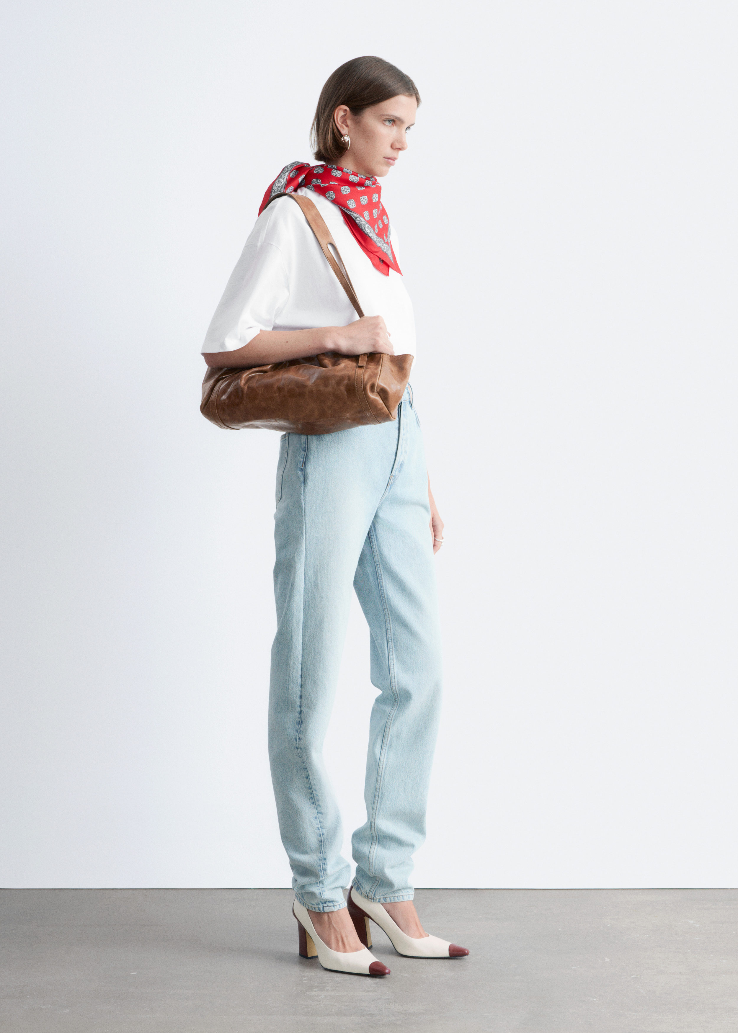 & Other Stories OVERSIZED COTTON T-SHIRT