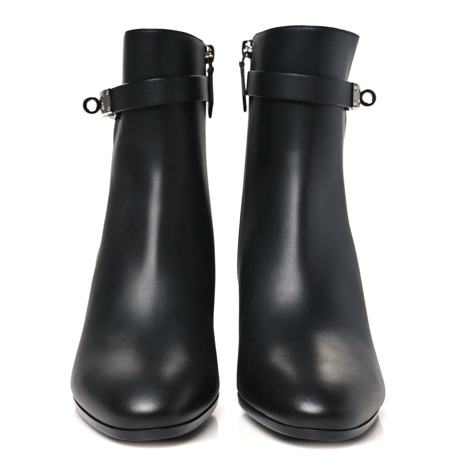 Calfskin Saint Germain Ankle Boots 39 Black - Top Club