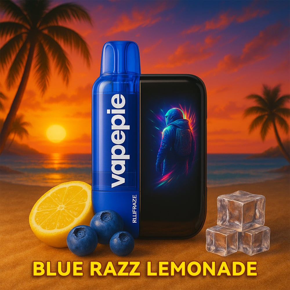 Modrá malina s citronádou🔥 TK × VAPEPIE Ultra Phantom 30 000 Potahů