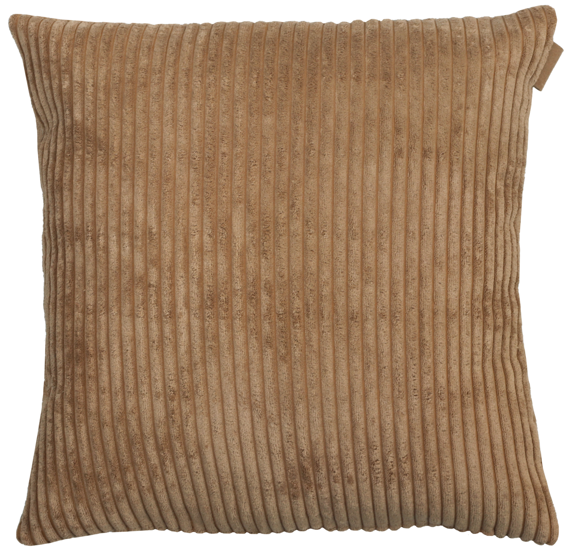 kussen grof rib camel 49x49cm