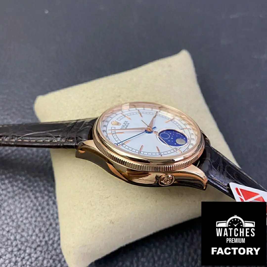 Rolex Cellini M50535-0002 KZ Factory Brown Strap