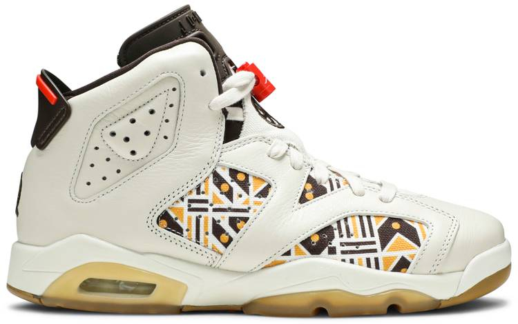 Air Jordan 6 Retro  Quai 54   Sail Gum  CZ6506-100 - Sneaker Replica Workshop