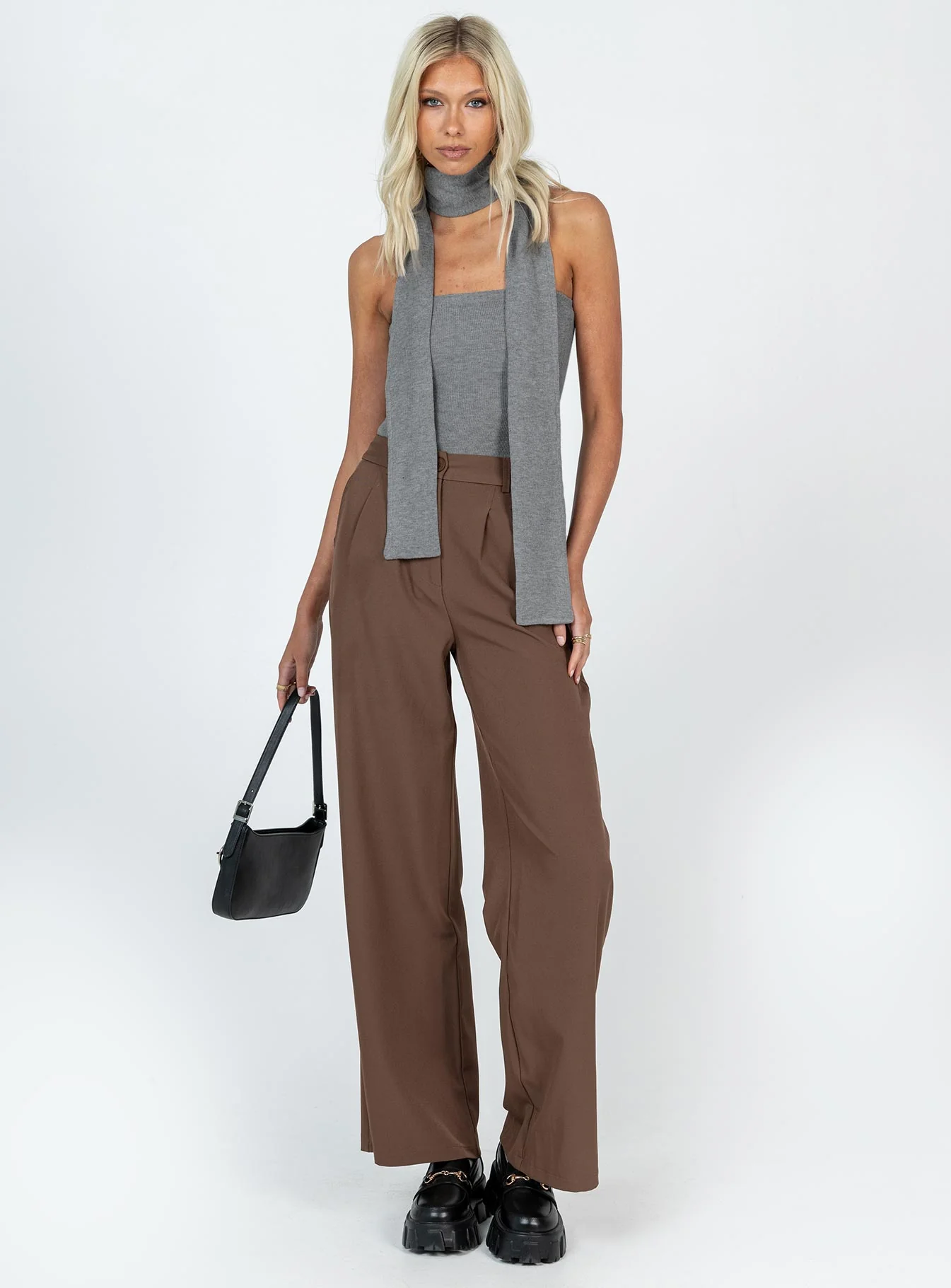 Archer Pants Brown Eco Tall