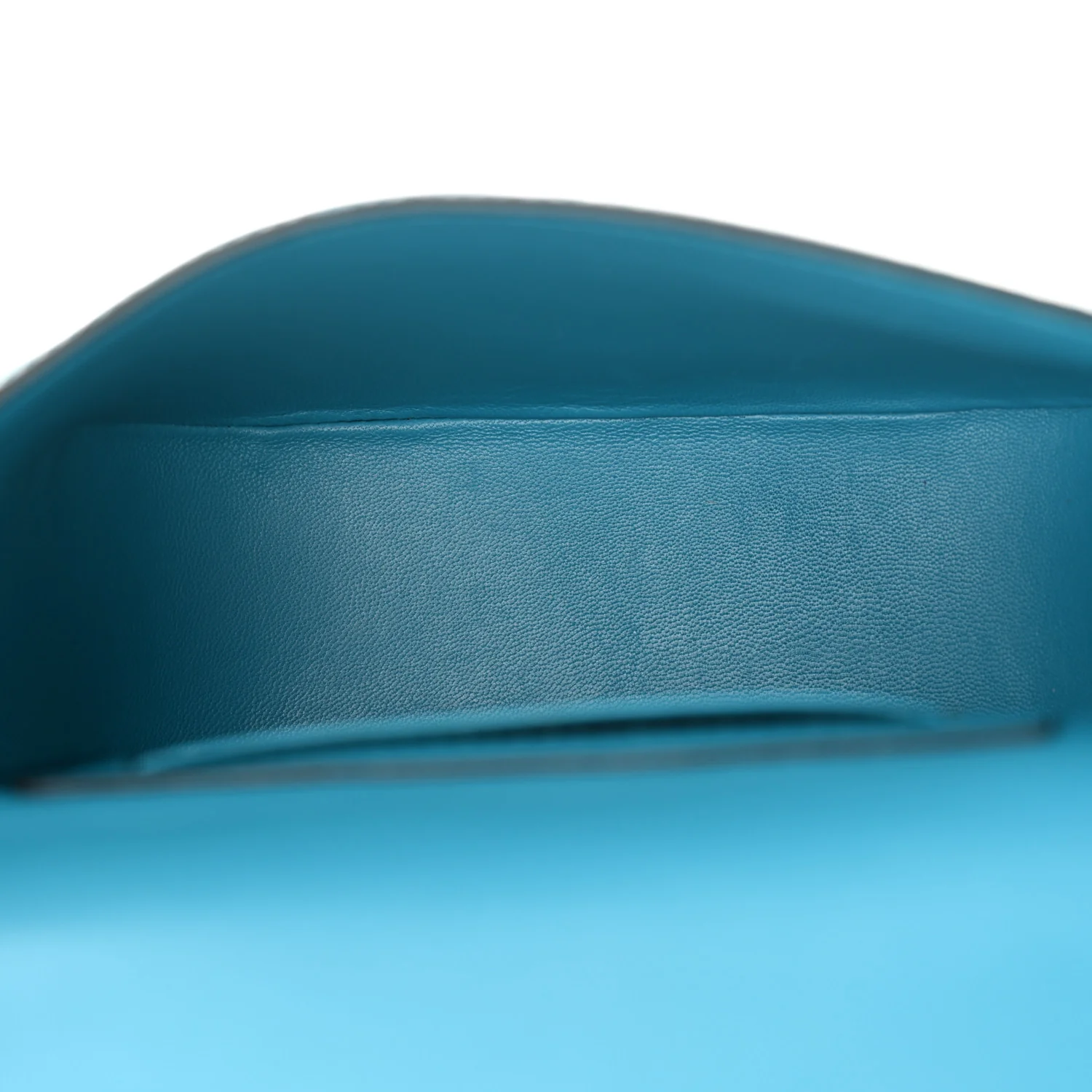 Deep Calfskin Crocodile Embossed Small Darley Azure - Top Club