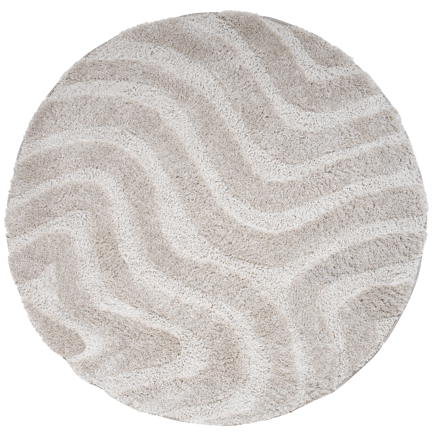 Vloerkleed Isa Beige Ø200 cm