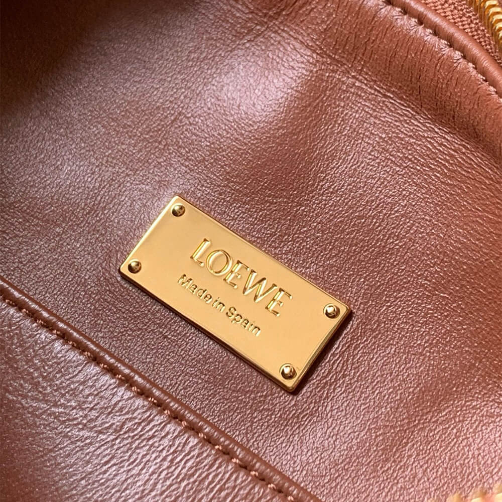 Loewe Small Featherlight Puzzle bag in nappa lambskin(HIGH-END GRADE) - Top Club