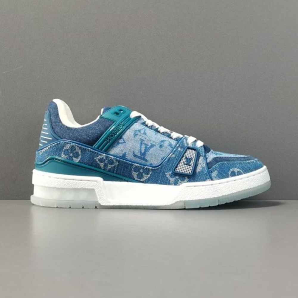 Louis Vuitton Trainer Blue - Sneaker Replica Workshop