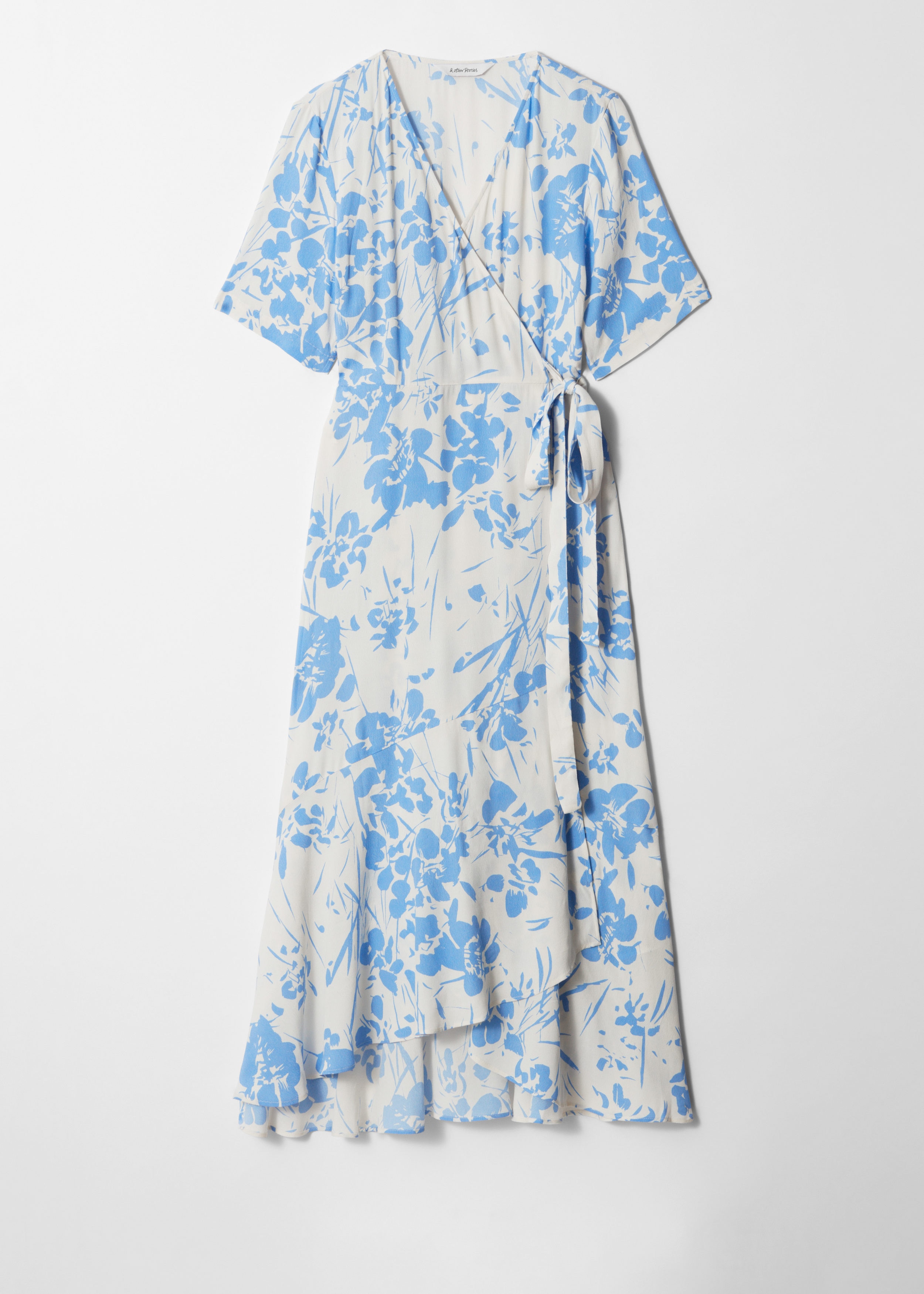& Other Stories WRAP MIDI DRESS