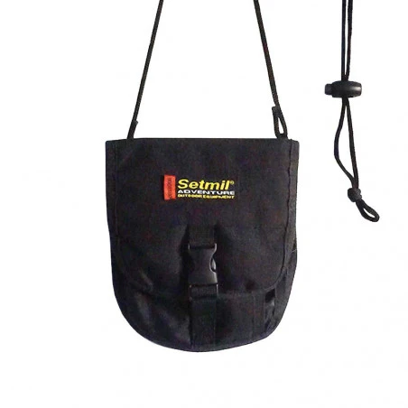 Setmil Travel Pouch 20 black - Travel shoulder bag