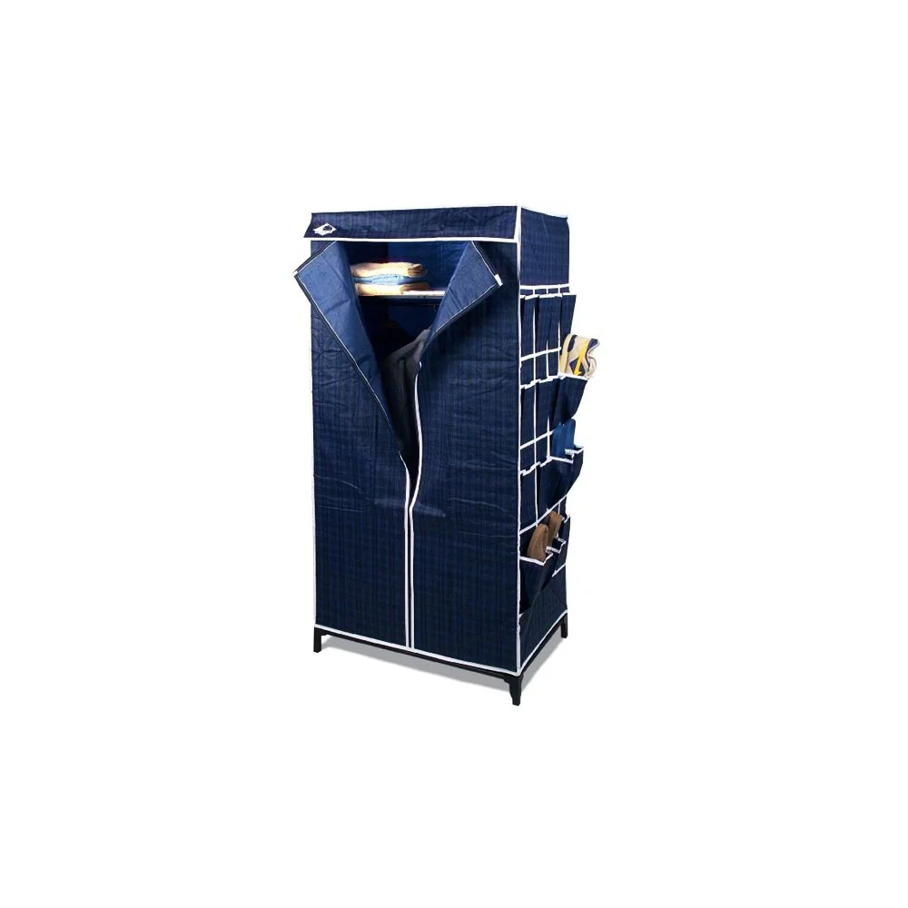 Hosa T Pvc Wardrobe Shoe Rack - Removable Camping Wardrobe