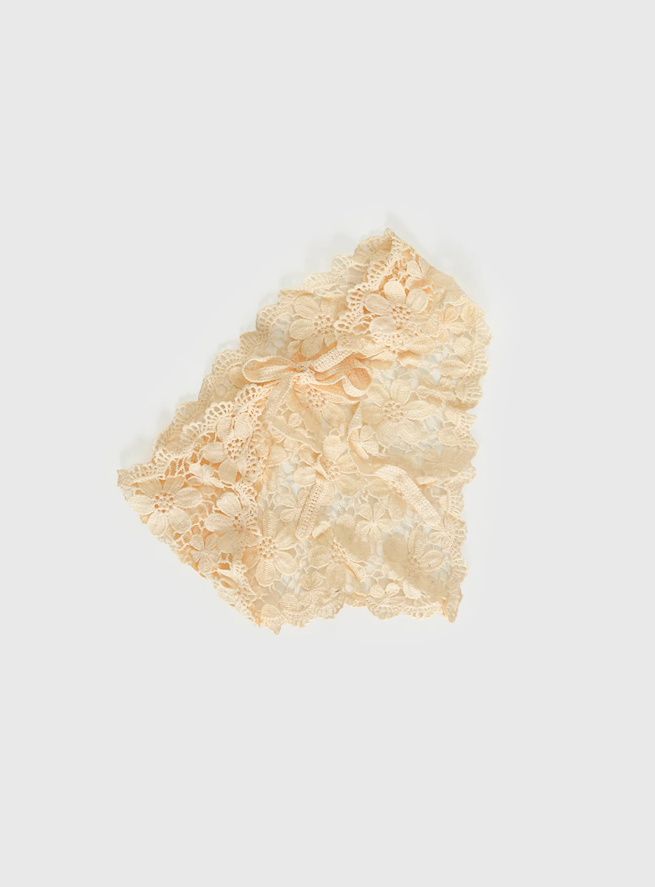 Lilibette Crochet Hair Bandana Butter