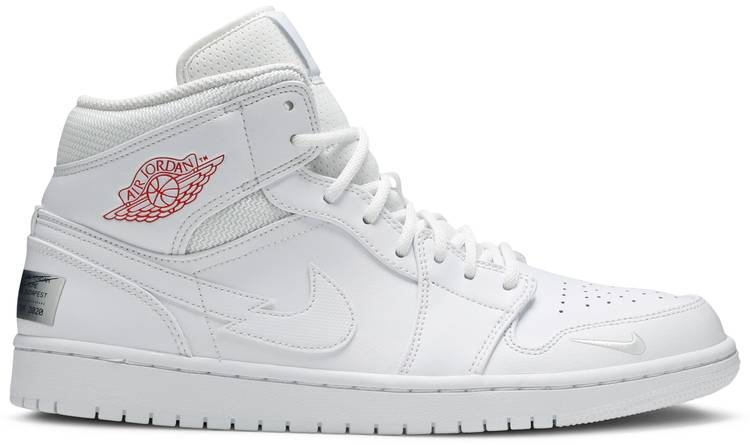 Air Jordan 1 Mid SE  Euro Tour  CW7589-100 - Sneaker Replica Workshop