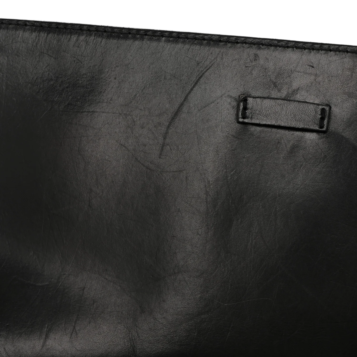 Calfskin Lady Bag Black Flamma - Top Club