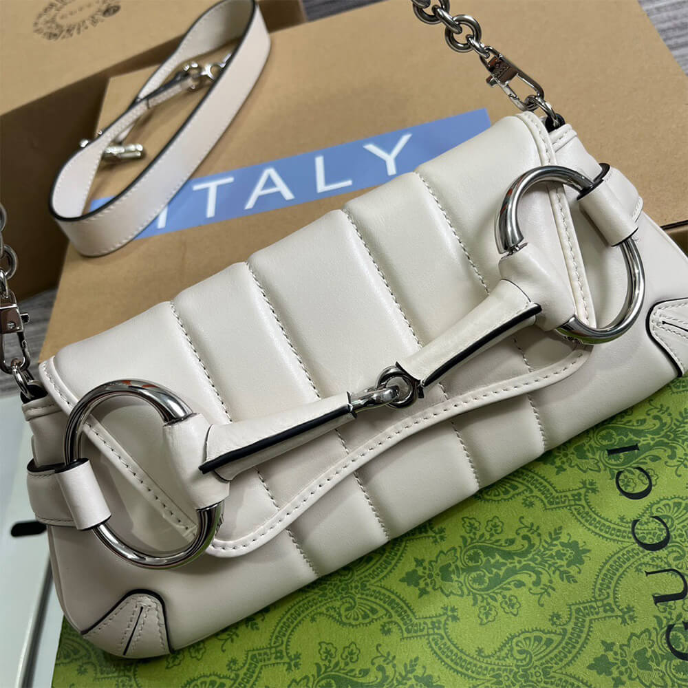 GUCCI HORSEBIT CHAIN SMALL SHOULDER BAG - Top Club