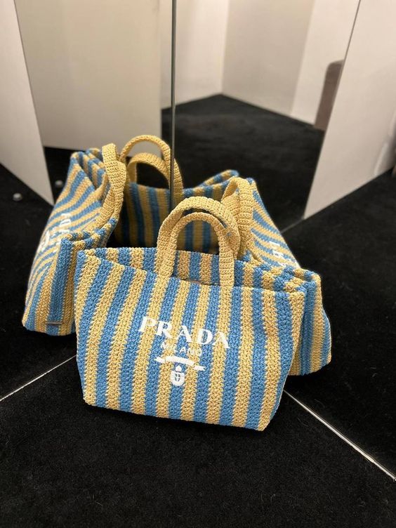 Prada Raffia Bag - Top Club