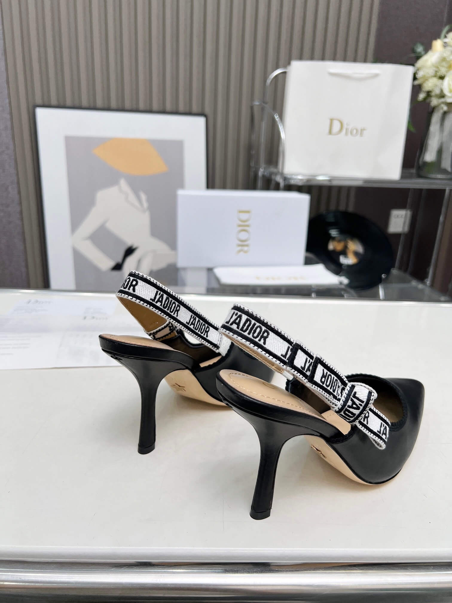 J Adior Slingback Pump - Top Club