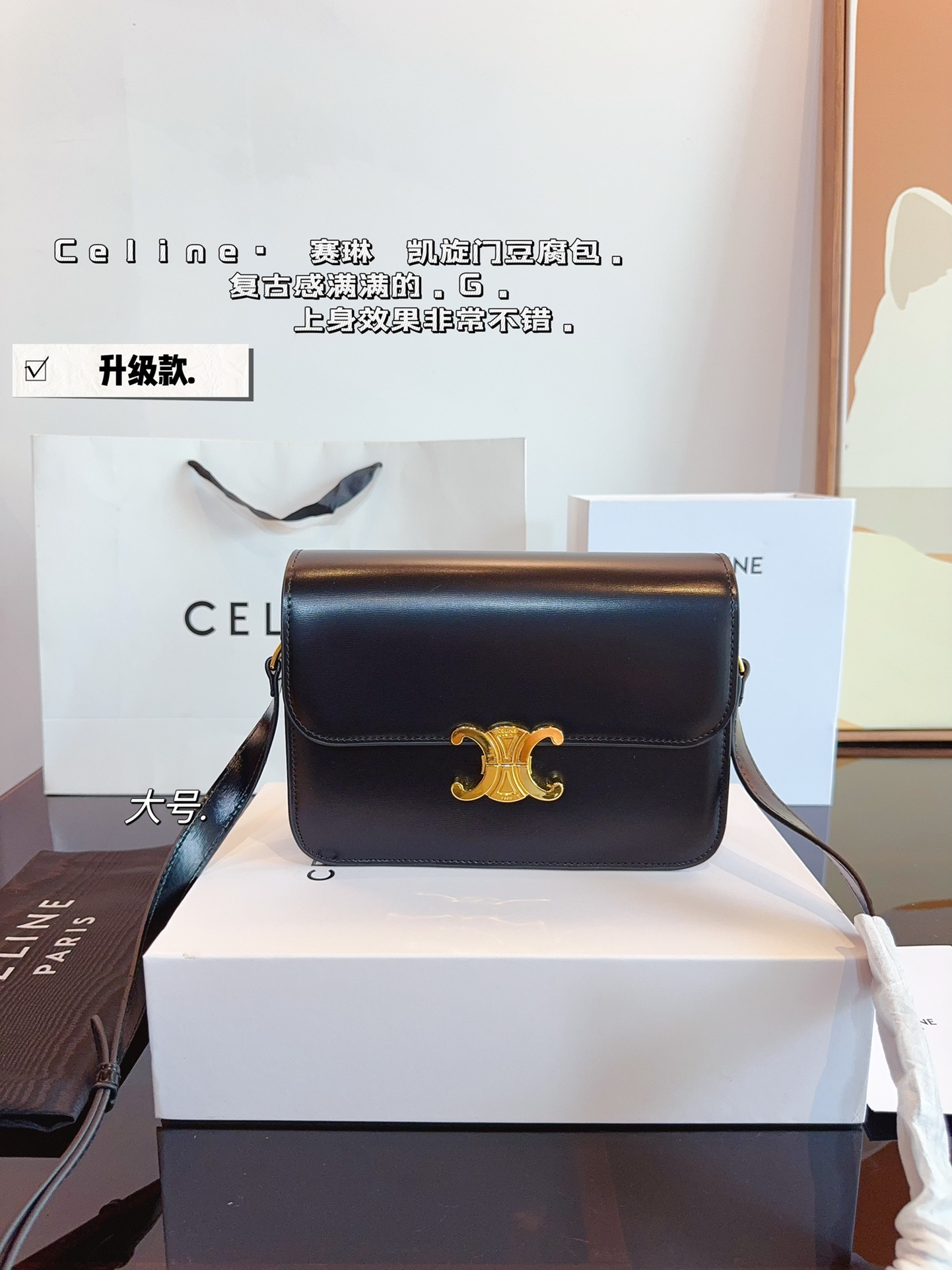 Ce box new arrival bag medium size: 23*14*16cm - Top Club