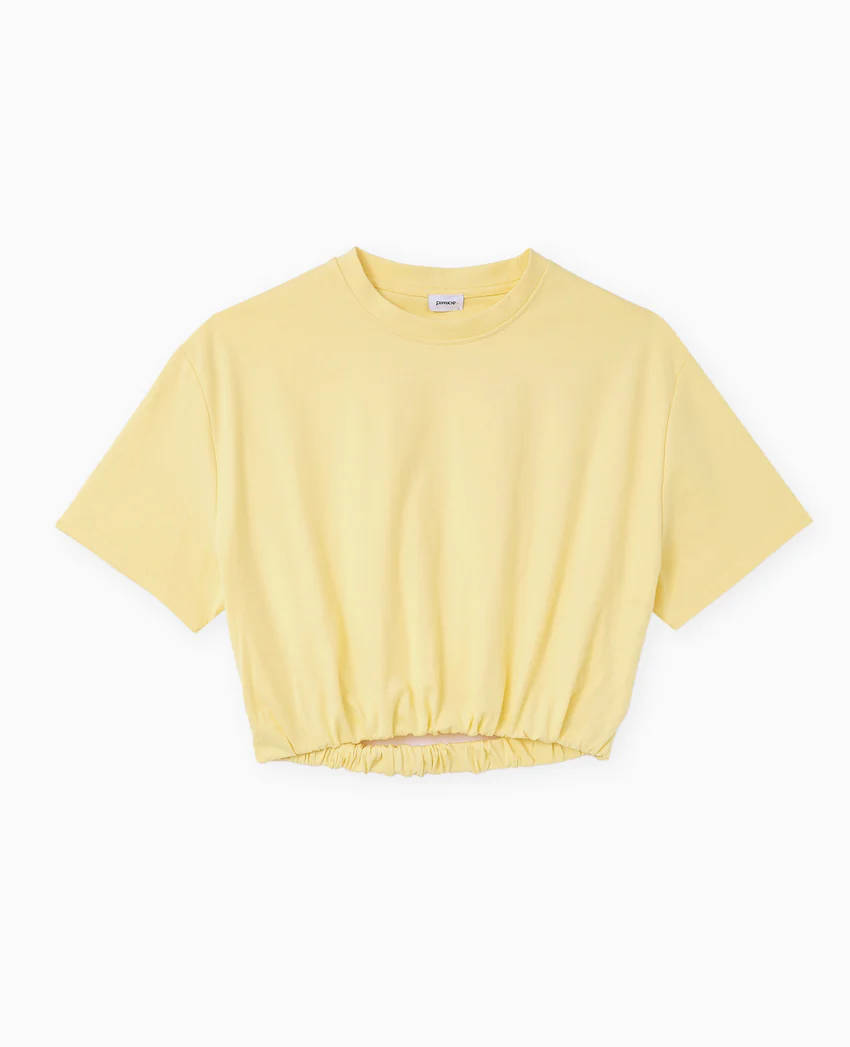 Pimkie T-shirt court avec détail élastique