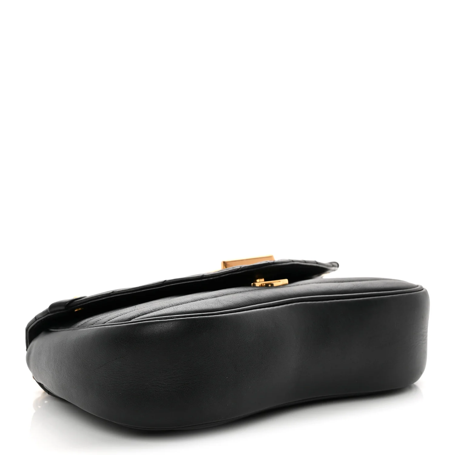 Calfskin New Wave Chain MM Black - Top Club