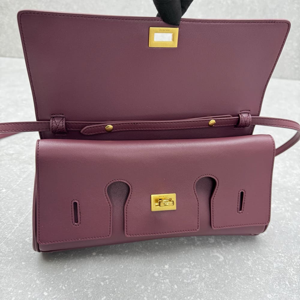 Balenciaga Women s Bel Air Clutch On Strap Small(HIGH-END GRADE) - Top Club