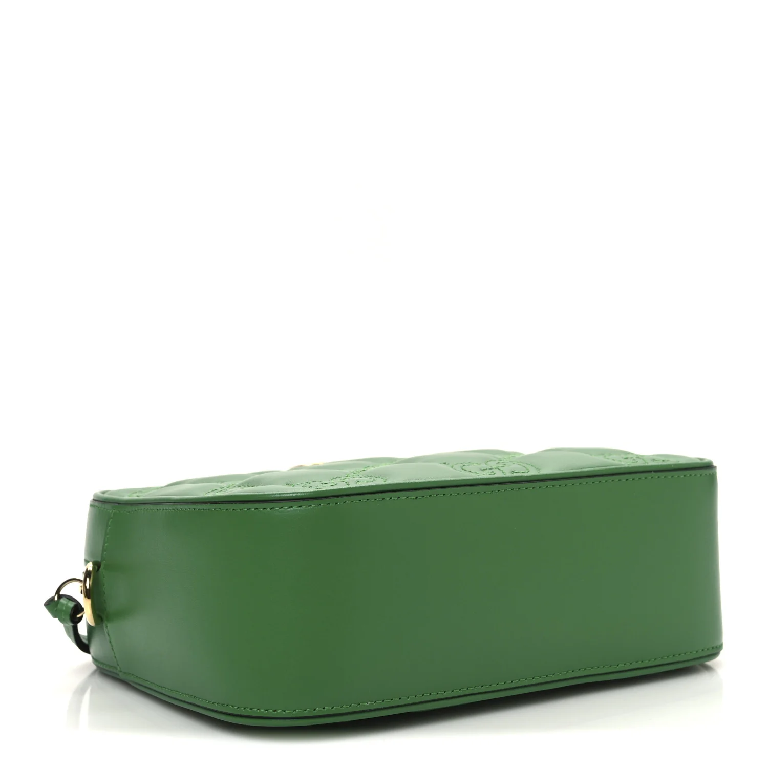 Calfskin GG Matelasse Shoulder Bag Spring Green Natural - Top Club