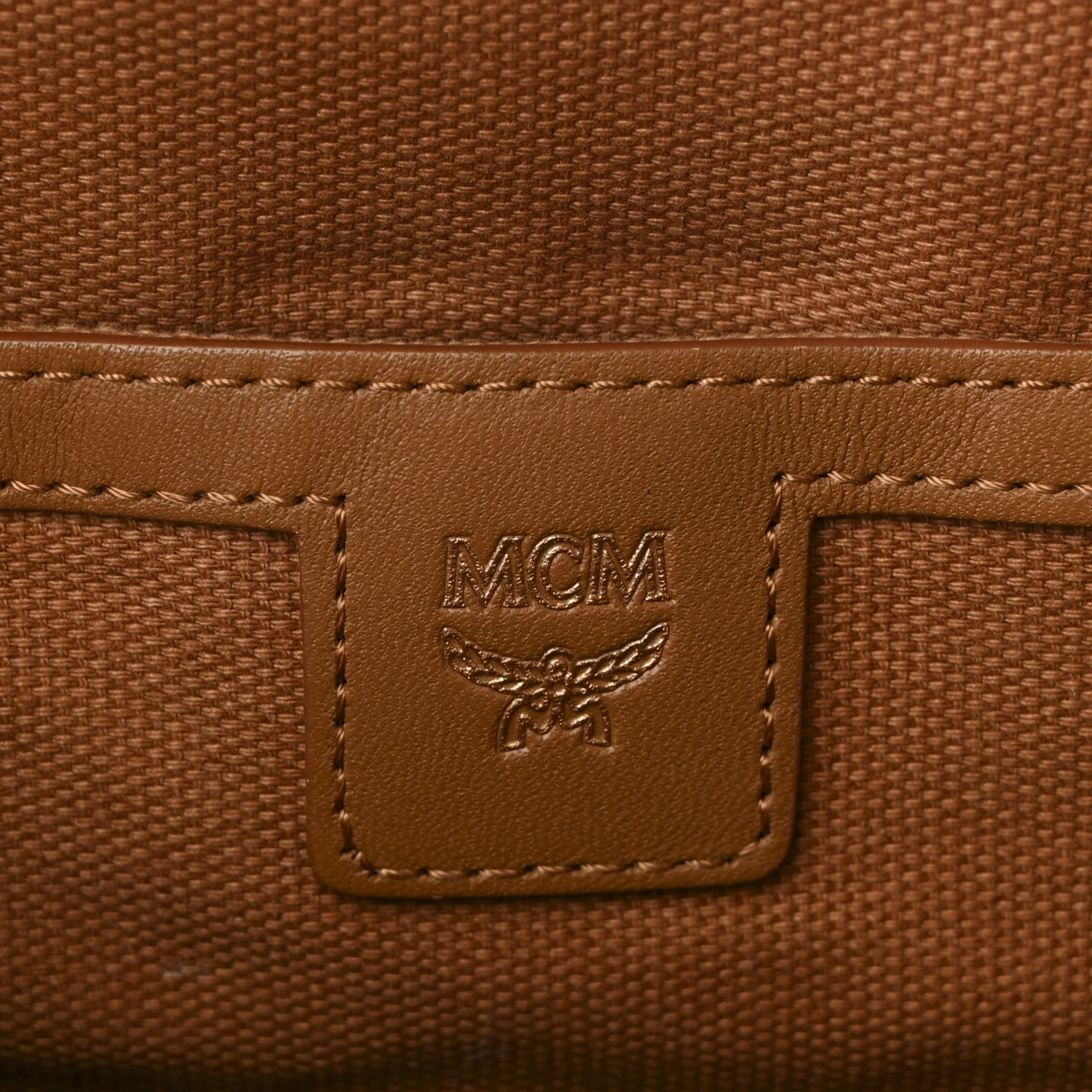 Visetos Small Stark Rabbit Backpack Cognac - Top Club