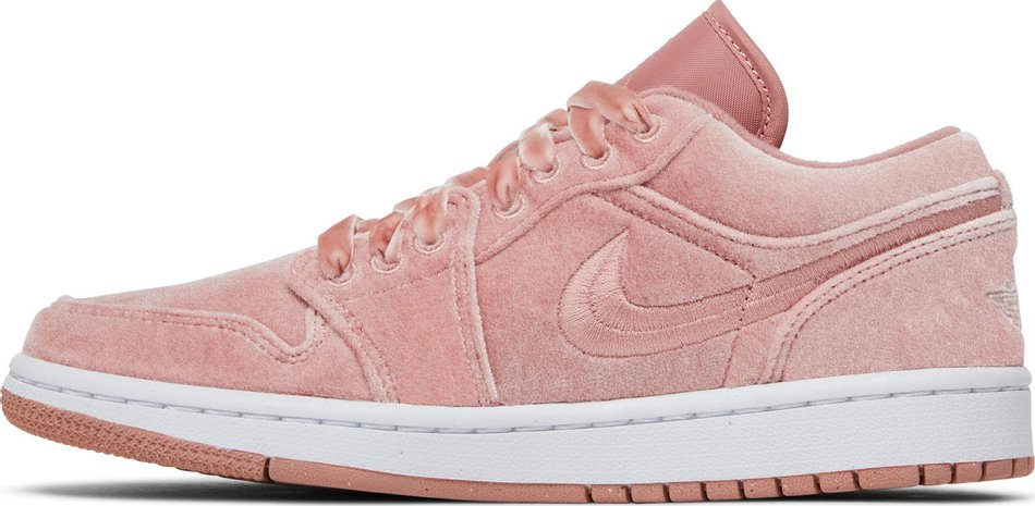 Wmns Air Jordan 1 Low SE  Pink Velvet  DQ8396-600 - Sneaker Replica Workshop