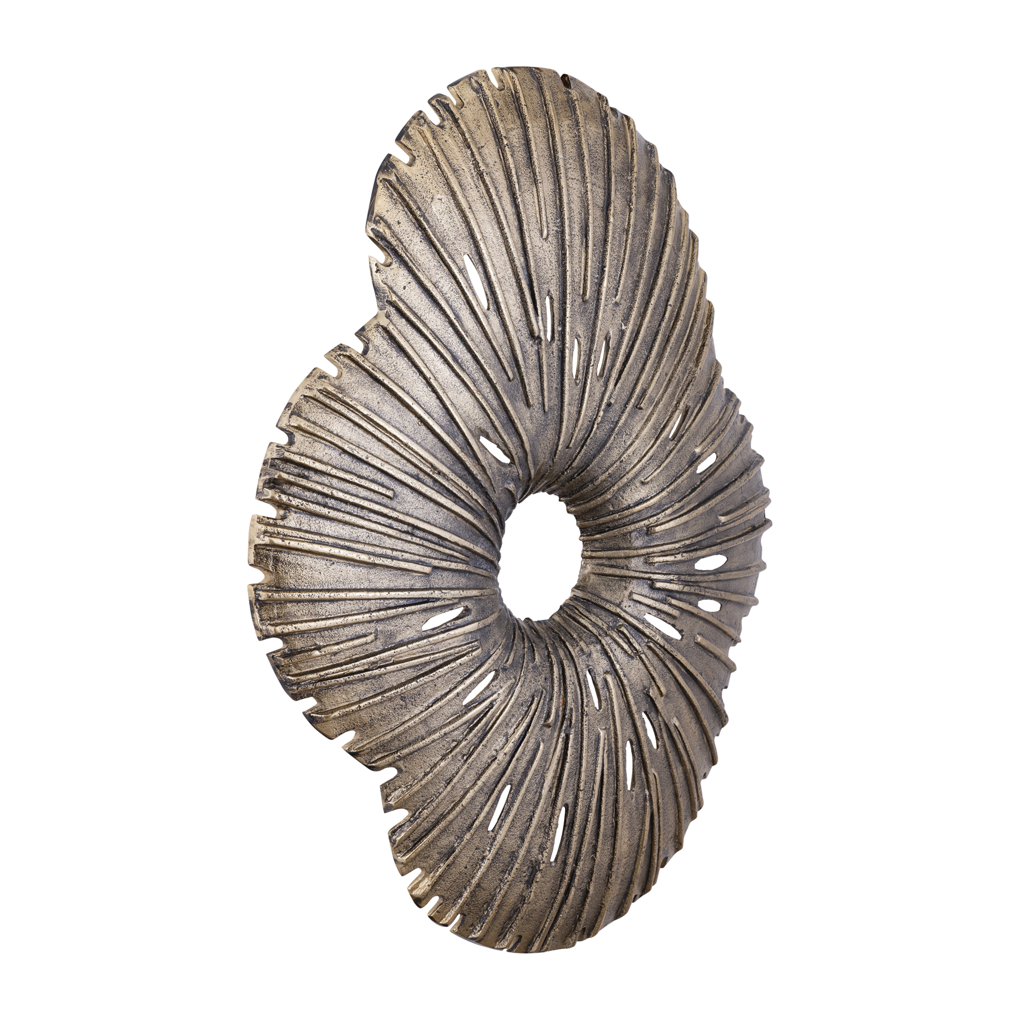 Wanddecoratie Aurea goud 72 cm