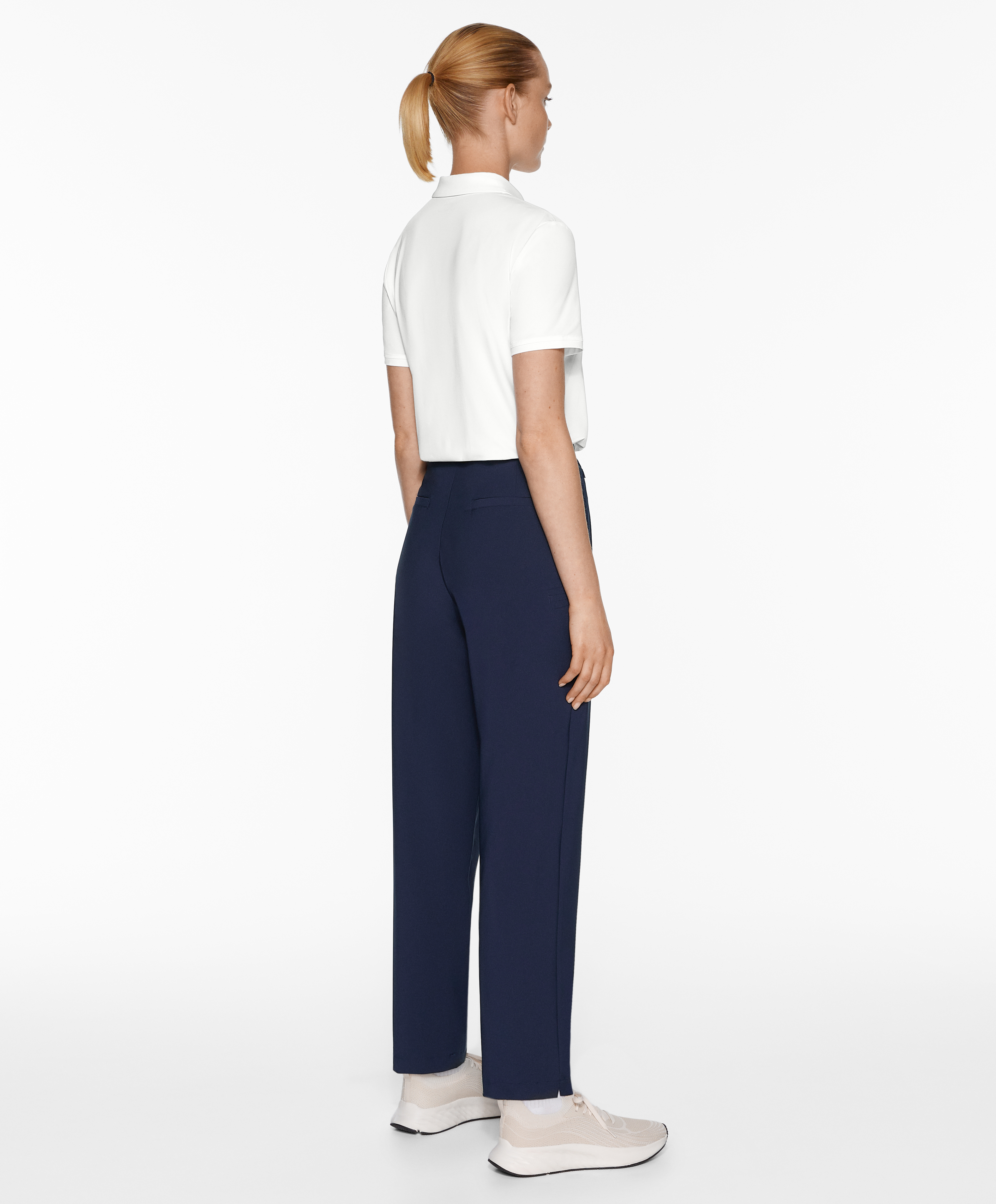 OYSHO Straight-leg technical trousers