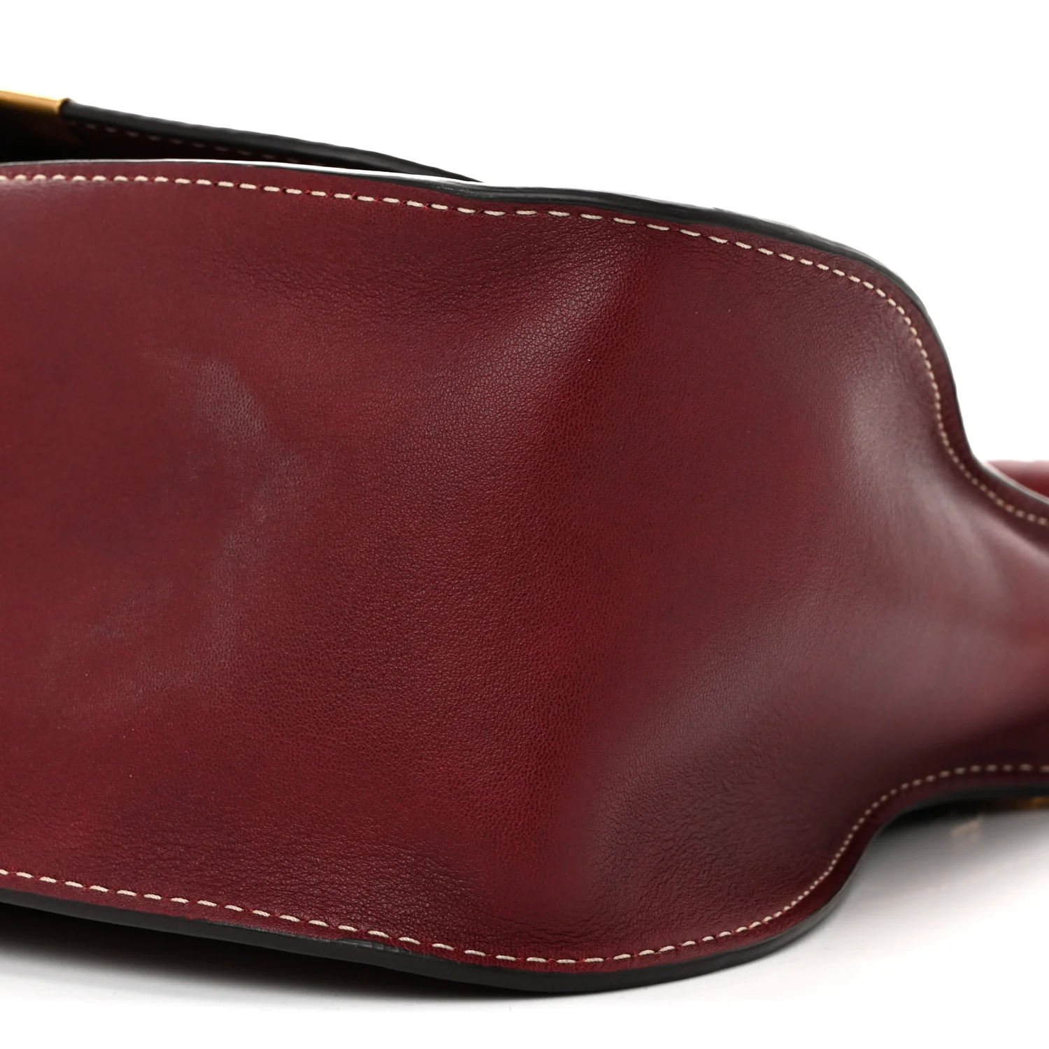Calfskin Medium Marcie Satchel Stormy Red - Top Club