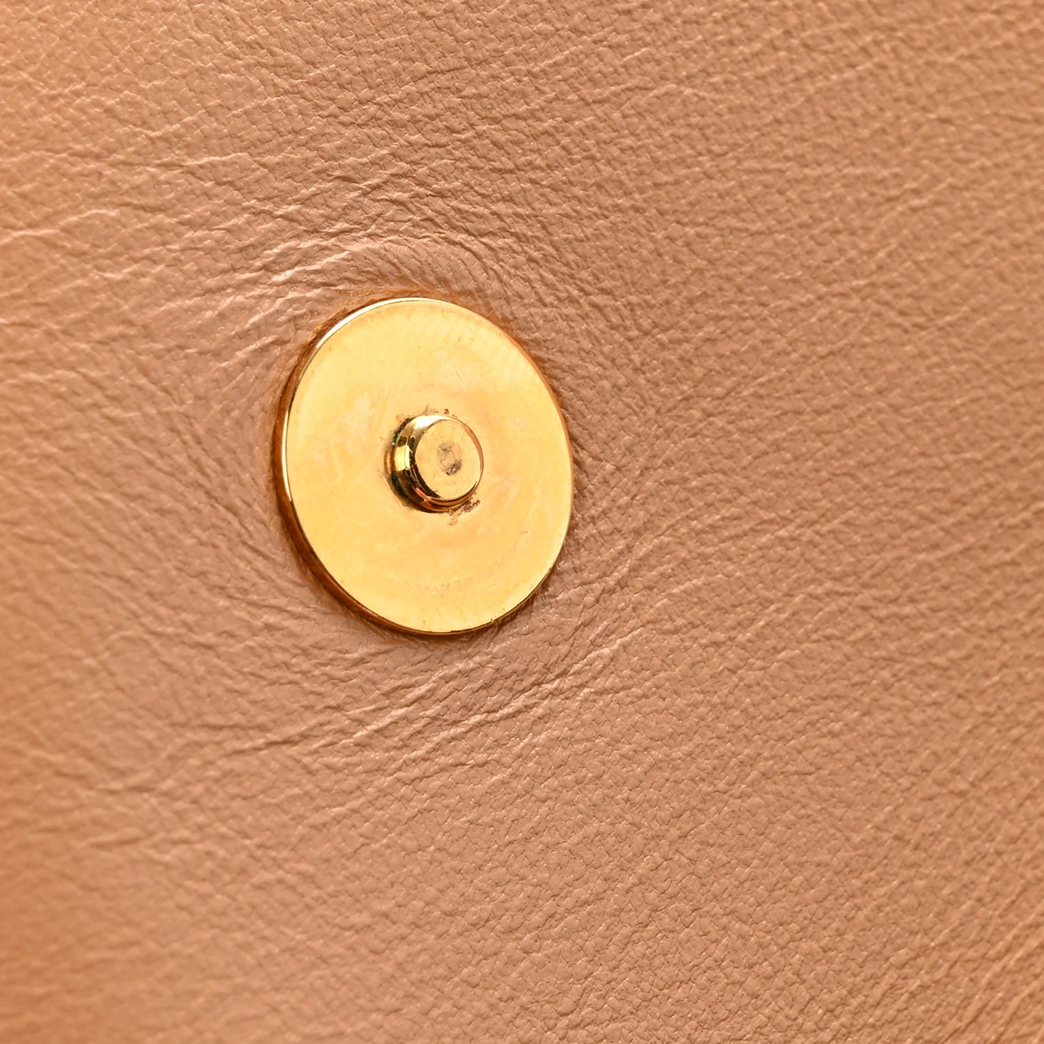 Lambskin Embossed Monogram Pochette Coussin Camel - Top Club