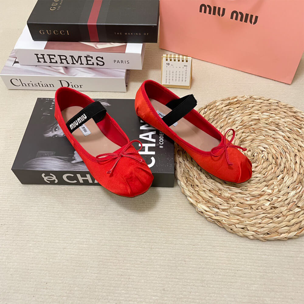 MiuMiu Satin ballerinas - Top Club