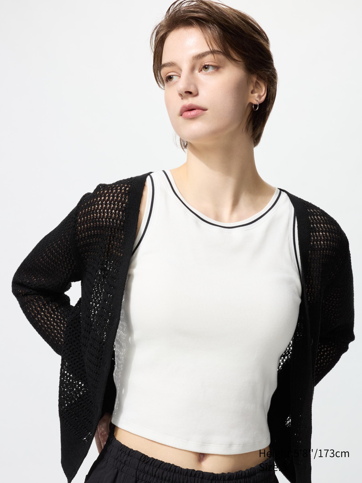 Ribbed Cropped BRA TOP