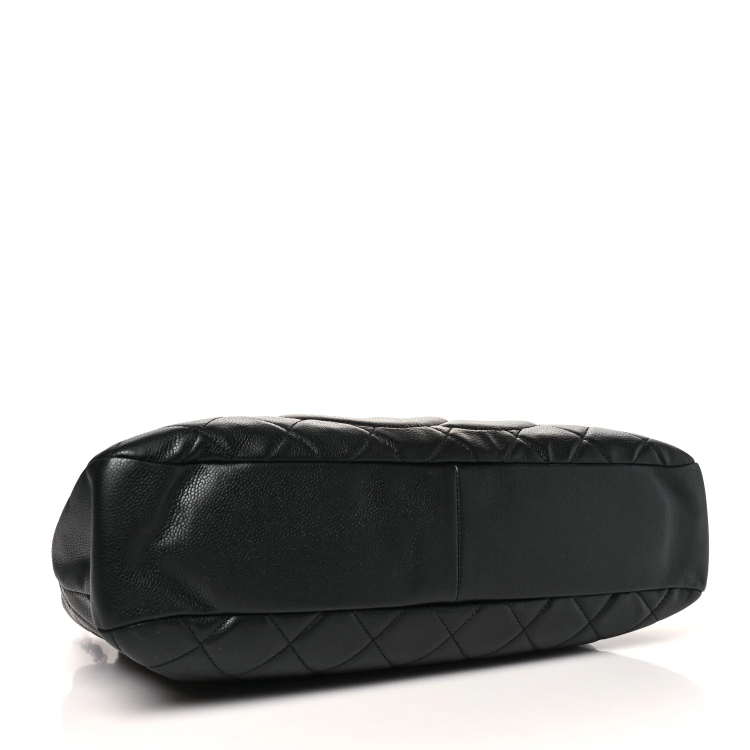 Caviar Quilted CC Timeless Soft Tote Black - Top Club