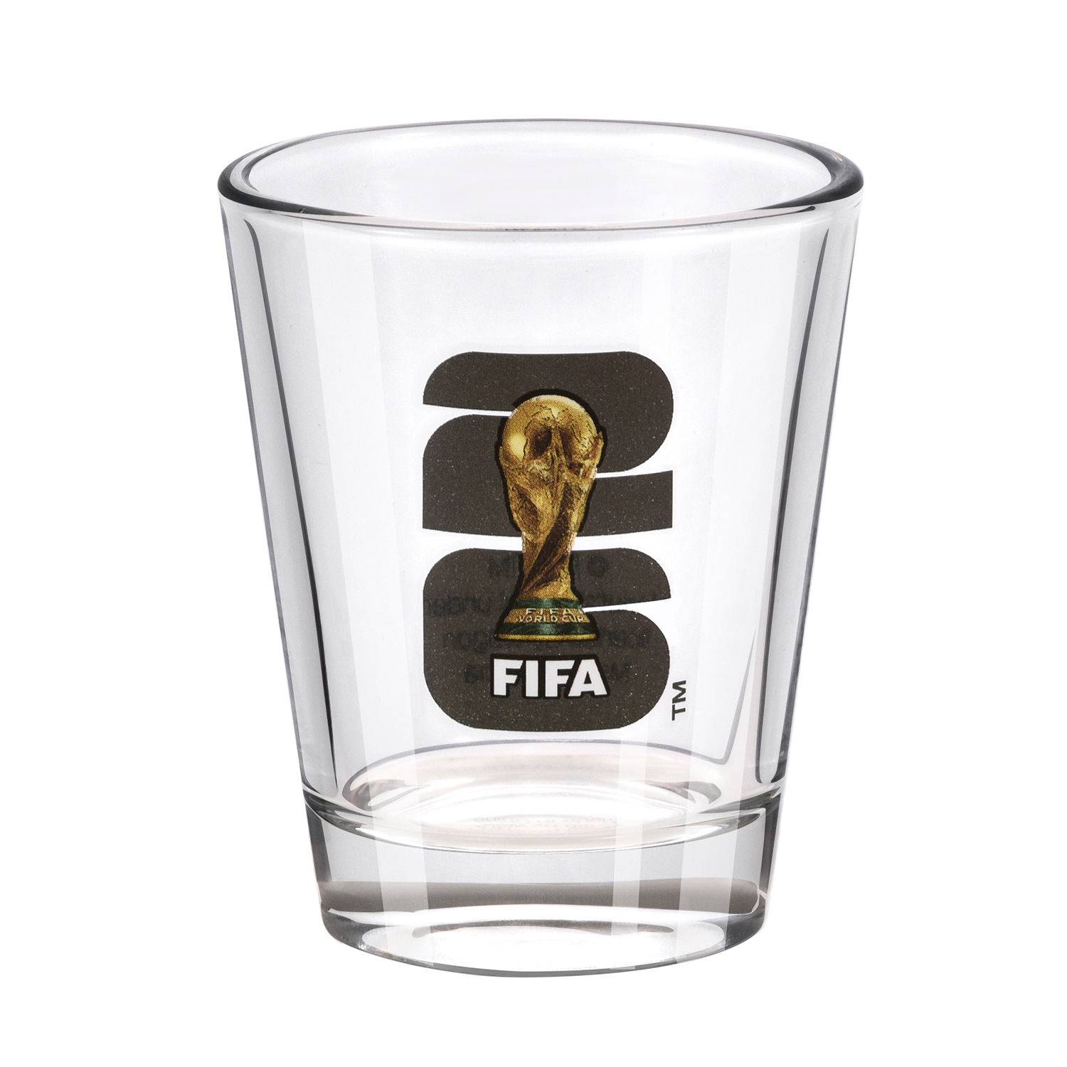 World Cup 2026 Emblem Shot Glass Set